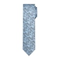thumbnail image 2 of Jacob Alexander Men's Woven Bold Vine Pattern Slim 2.5 inch Width Neck Tie - Blue, 2 of 7