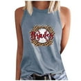 thumbnail image 2 of Vivianyo HD Women's Sleeveless Tank Top Women's Summer Sleeveless Sexy Top Regular Round Neck Printed Sleeveless Top, 2 of 4