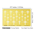 thumbnail image 2 of Traceease Multiple Unique Cross Pattern JewelryTemplates Drafting ToolsJewelleryDesigning Stencils, 2 of 5