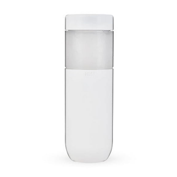 Host FREEZE Double Walled Water Bottle, Freezer Cooling Tumbler, 20oz White