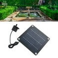 thumbnail image 1 of 20W Solar Panel Kit, DC12V 240L/H  Rate Solar Water Fountain Pump Efficient  for Garden, 1 of 8