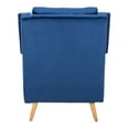 thumbnail image 7 of SAFAVIEH Astrid Mid-Century Modern Arm Chair, Navy, 7 of 7