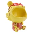 thumbnail image 5 of Verdant Touch Table Key Storage Container Desktop Storage Organizer Cute Tiger Big Mouth Decoration Ornament Resin Candy Bowl Key Storage Bowl Holder for Home Entrance Yellow, 5 of 8
