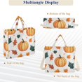 thumbnail image 6 of FORMRS Womens Corduroy Tote Bag Crossbody Shoulder Handbag with Pocket, Pumpkins Pattern, 6 of 7