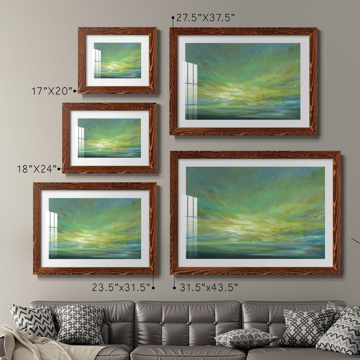 Coastal Views II-Premium Framed Print - Ready to Hang