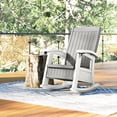 thumbnail image 5 of Suncast Outdoor Patio/Porch Rocking Chair w/ In-Seat Storage, Dove Gray, 5 of 6