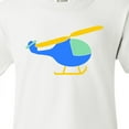 thumbnail image 4 of Inktastic Blue Helicopter Youth T-Shirt, 4 of 5