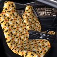 thumbnail image 4 of Goofa Halloween Ghost Pumpkin Printed Car Seat Covers, Automotive Seat Covers for Cars Trucks and SUVs, Quick Setup Universal Fit Elastic Seat Covers-1, 4 of 6