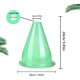 thumbnail image 3 of Capa de jardín botánico de 12 piezas, cubierta protectora de plantas transparente multifuncional estilo campana, protege las plantas de pájaros, huevos, verde Sincero Electrónica, 3 of 5