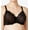 Black w/ Animal Print, variant on Women's Lunaire 15211 Whimsy Barbados Lace Demi Bra (Black 32D)