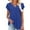 Blue, variant on Workout Tops for Women Blouses for Women Casual Plus Size Womens T Shirts Graphic Pack
