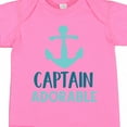 thumbnail image 4 of Inktastic Captain Adorable, Boat Anchor, Sailor, Sailing Boys Baby Bodysuit, 4 of 5