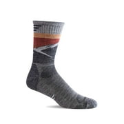 Sockwell Men's Modern Mountain Crew 15-20 mmHg Crew Socks