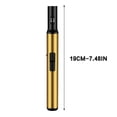 thumbnail image 3 of Lighter, 7.48 Inch Electric Candle USB Type C Rechargeable Lighter with Upgraded LED Battery Display Safety Switch Flameless Plasma Windproof for Cooking BBQs Fireworks, 3 of 8