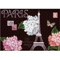 thumbnail image 2 of Allen, Candace 18x14 White Modern Wood Framed Museum Art Print Titled - Paris Dots, 2 of 4