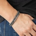 thumbnail image 4 of Magnetic Hematite Stone Bead Bracelet Health Care Magnet Men Jewelry Gift, 4 of 6