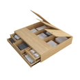 thumbnail image 2 of Cama tatami de madera barata para hotel japonés con cama de pared de almacenamiento, 2 of 4