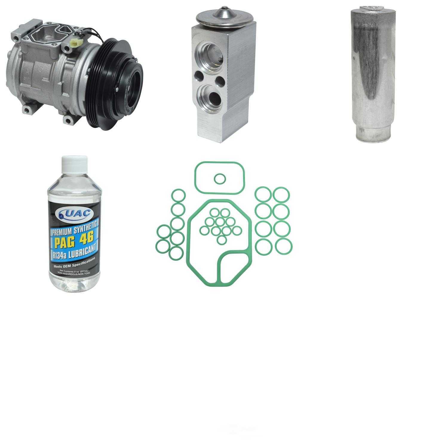 A/C Compressor and Component Kit -- Compressor Replacement Kit Fits select: 1990-1993 TOYOTA CELICA ST