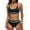 AC-Black, variant on JURANMO Womens High Waist Bikini Sets Casual Scoop Neck Cheeky Two Piece Swimsuits Trendy Color Block Swim Bra and Bottoms Sporty Bathing Suits Hot Pink XL
