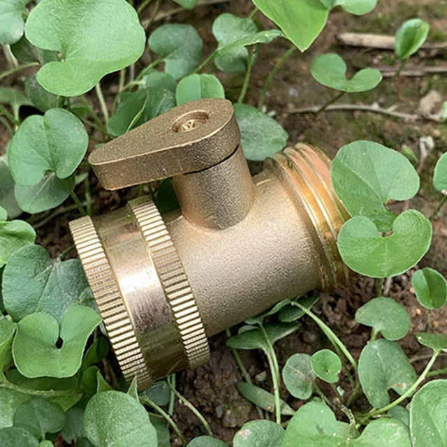 Adaptador de jardín CUTICAT 3/4 pulgadas Conector de riego válvula repuestos para invernadero