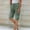 Army Green, variant on TRUBKH Bermuda Shorts for Women,knee Length Shorts Women,long Shorts for Women,skinny Jeans for Women,shorts for Women,linen Shorts for Knee Length Shorts Athletic Beach Shorts Army Green L