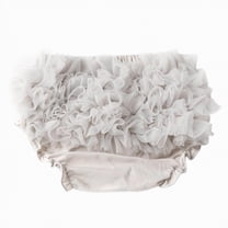 mgoYE Training Underwear 4t Ruffle Diaper Covers for Baby Girls Cotton Bloomers for Toddler Baby Girls Kids Underwear Bloomers (Grey,6-15 Months)