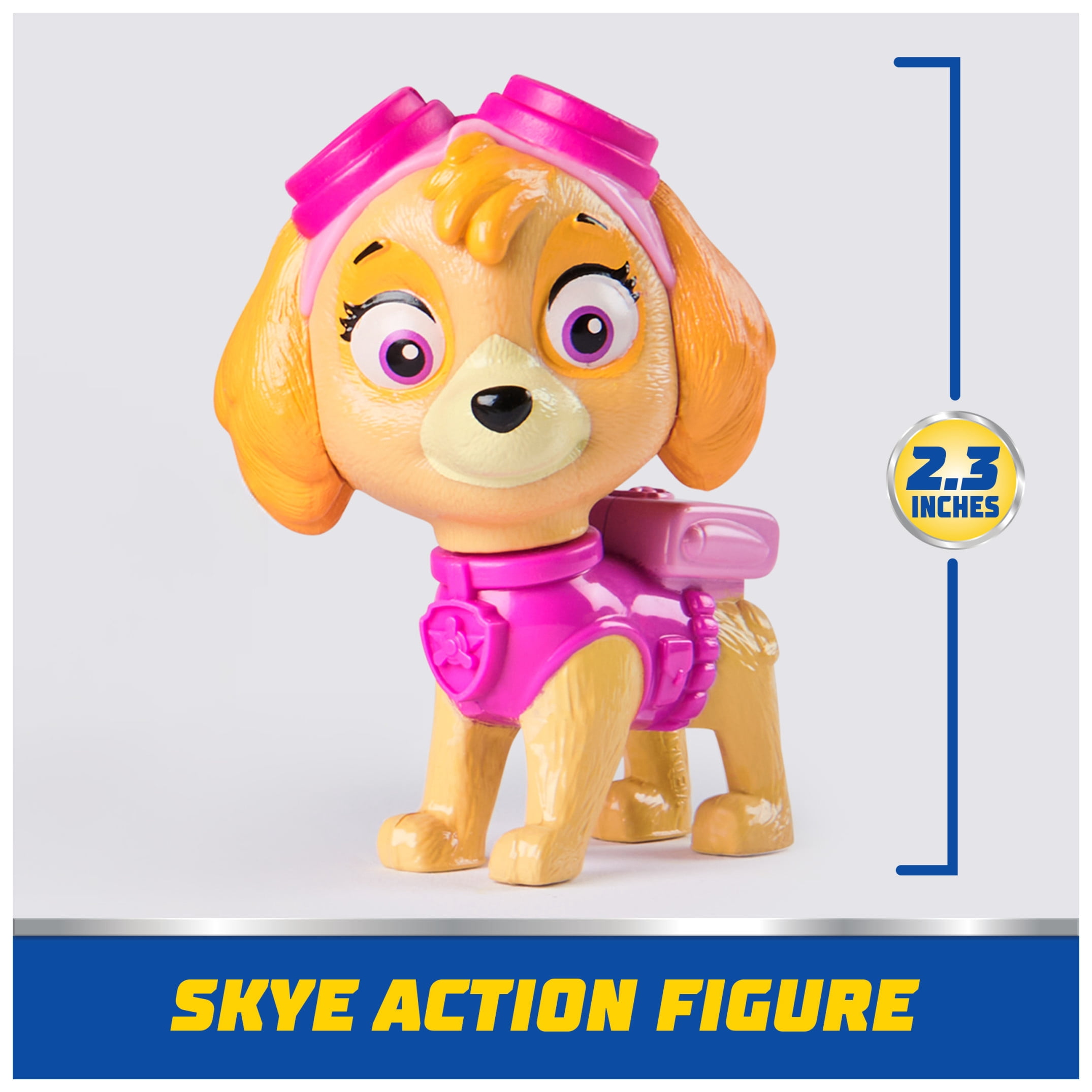 PAW Patrol Helicopter with Collectible Skye Figure, Sustainably Minded Toys for Kids Ages 3+