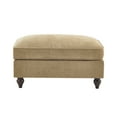 thumbnail image 4 of JERFIT Convertible Ottoman with Removable Ruffle Skirt, Light Coffee Chenille Accent Stool for Living Room, Multi-Functional Footrest Storage Bench, 4 of 7