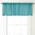 thumbnail image 4 of Nanshing Jess Rod Pocket Embroidered Curtain Valance, Bougainvillea, 54" x 18", 4 of 5