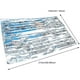 thumbnail image 2 of Mantas térmicas de emergencia (paquete de 2), plateadas 82.6'x55', equipo de supervivencia para adultos y niños, mantas reflectantes de Mylar, 2 of 5