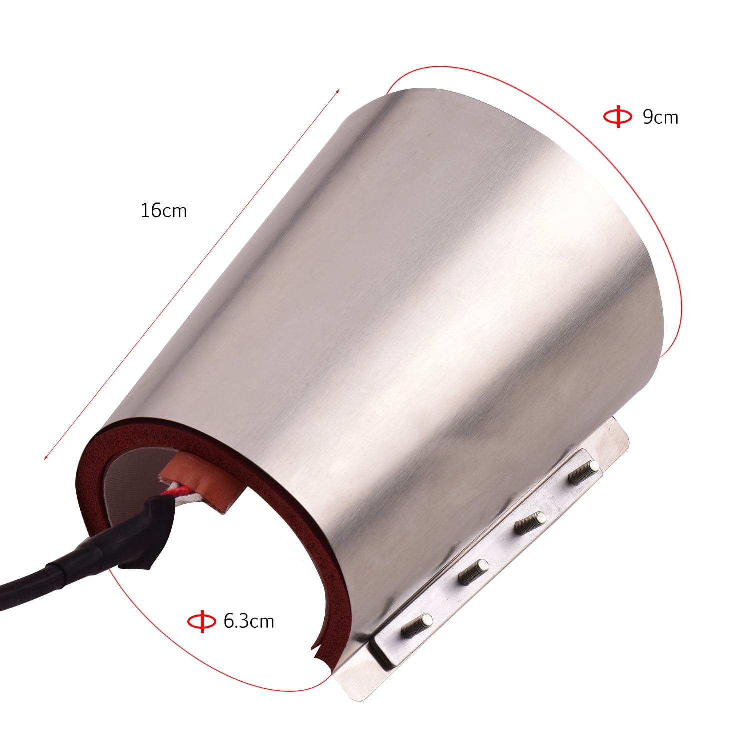 Aibecy Conical Mug Cup Press Heating Transfer Attachment Silica Gel 17oz 110V for Heat Press Machine Transfer Sublimation