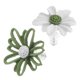thumbnail image 3 of 1 par de pendientes bohemios con margaritas y flores de resina, joyería floral minimalista para mujeres y niñas, decoración para las orejas, 3 of 7