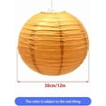 thumbnail image 2 of 3Pcs Paper Lanterns Decorative Round Chinese Paper Lanterns for Birthday Halloween Wedding Baby Bridal Shower Home Decor Party Decoration, 12Inch, 2 of 6