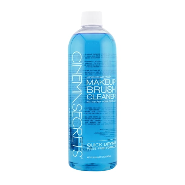 Limpiador de brochas de maquillaje profesional Cinema Secrets (16 oz)