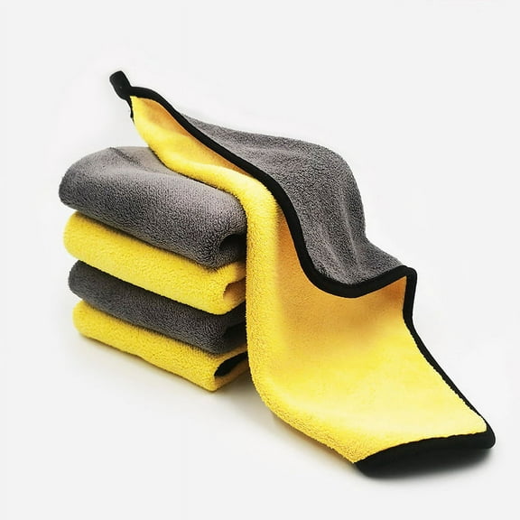 PHANY 5pcs Microfiber Towel Car Microfiber Cloth Wash Towel Microfiber Cleaning Cloth Car Wash Drying Towel Auto Detailing