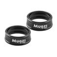 thumbnail image 3 of 2 anillos de fijación para manillar de bicicleta, anillos de bloqueo para manillar de bicicleta fáciles de instalar, piezas de componentes de biciclet Negro 254 mm, 3 of 8