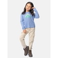 thumbnail image 2 of Ozark Trail Girl's Graphic Long Sleeve Tee, Sizes 4-18 & Plus, 2 of 7