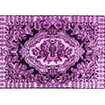 thumbnail image 1 of Ahgly Company Indoor Rectangle Medallion Pink French Area Rugs, 8' x 12', 1 of 4