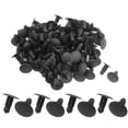 thumbnail image 2 of Unique Bargains 100 Pcs Car Auto 9mmx7.3mm Hole Plastic Trim Boot Rivets Push Clip Black, 2 of 4