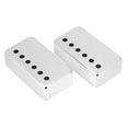 thumbnail image 2 of Cubierta de pastilla, 2 unids/set Caja de pastilla de guitarra Cubierta de pastilla de metal Cubierta de pastilla de guitarra Acabado de lujo, 2 of 8