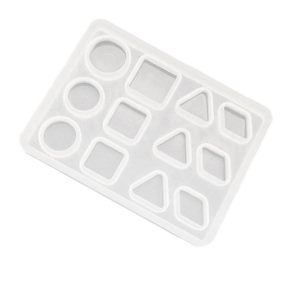 de Silicona para Joyas (, Cuadrado, Triángulo, Formas de ), para Arcilla Polimérica, Artesanía, Resina , Pendientes Colga