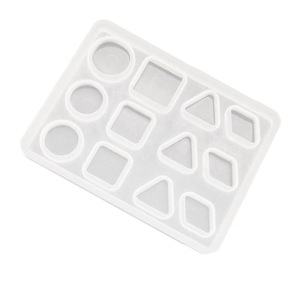 de Silicona para Joyas (, Cuadrado, Triángulo, Formas de ), para Arcilla Polimérica, Artesanía, Resina , Pendientes Colga