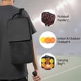 thumbnail image 5 of Pickleball Paddles Set Of 2, Fiberglass Surface, Liquid & Marble Print, 4 Balls & Bag, 5 of 5