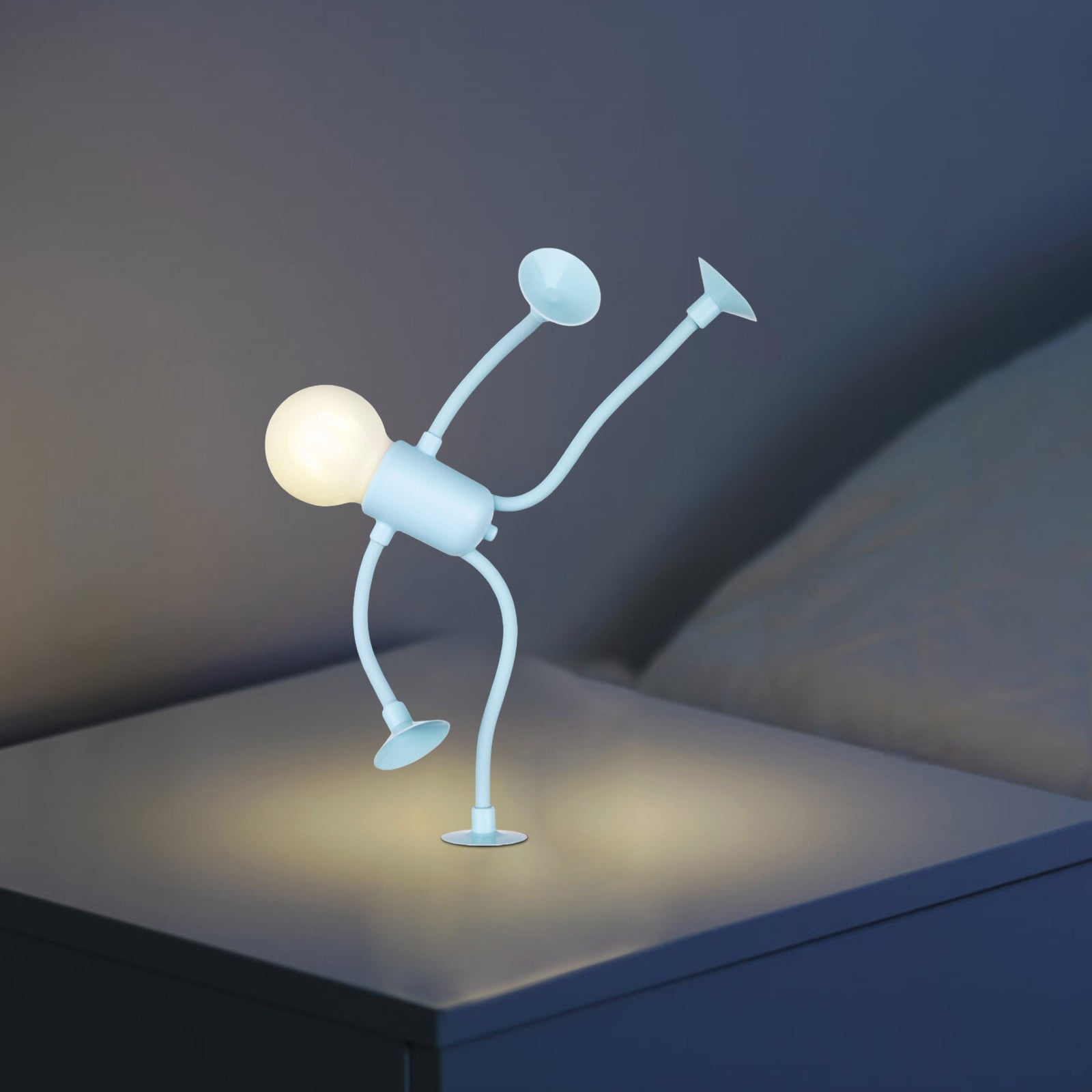 Changeable Shape Funny Sportsman Night Light Adults Boys Girls Room Christmas Decorations LED Night Light for Kids/Adults