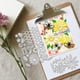 thumbnail image 5 of 2 troqueles de corte de abejas, plantillas de panal de abejas, margaritas, flores, hojas, plantillas decorativas para repujado, 5 of 9