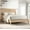 Oak, variant on LHYY Classic Style Queen Bed Natural Oak Finish Wooden Bedroom Furniture 1pc,Mid-Century Modern Design