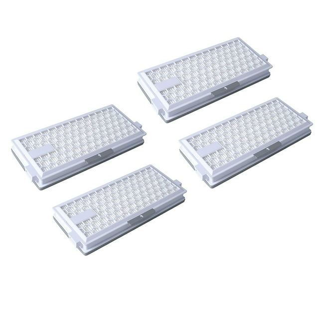 Paquete de 4 Filtros HEPA para AirClean -HA 50 Filtros Models S4, S5, S6, S8, S8000, S6000, S5000, S4000, Completo C1 y C2 y C3