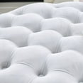 thumbnail image 7 of Nathaniel Home, 30" Round Storage Ottoman Footstool with Removable Lid, Button Tufted Ottoman Coffee Table with Legs, Large Ottoman with Storage for Bedroom, White, 7 of 7