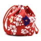 thumbnail image 3 of Bolso con cordón japonés portátil para mujeres, niñas, fiesta de boda, kimono, monedero cosmético, , bolsa de almuerzo escolar para oficina, rojo Baoblaze Bolsa japonesa con cordón, 3 of 7