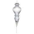 thumbnail image 1 of The Noel Collection - Bola de Navidad Jewel Drop (Plateado), 1 of 2
